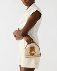 MISHELL Bag Light NaturalTop-Handle Mini Handbag | Steve Madden on Sale