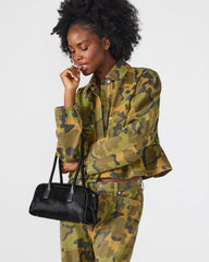 ANISE Bag Black Multi Elongated Shoulder Strap Handbag | Steve Madden outlet