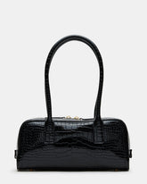 ANISE Bag Black Crocodile Elongated Shoulder Strap Handbag | Steve Madden near me