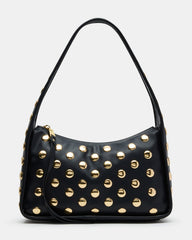 CHEYANN Bag Black Hobo Dome-Studded Shoulder Strap Women's Handbag | Steve Madden online