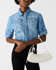 ROXEY Bag Dots Crescent-Shaped Top-Zipper Shoulder Strap Handbag | Steve Madden US