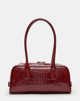 ANISE Bag Red Crocodile Elongated Shoulder Strap Handbag | Steve Madden on Sale