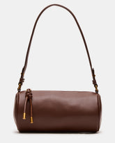 PRIYA Bag Brown Mini Barrel Shoulder Handbag | Steve Madden discount