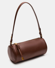 PRIYA Bag Brown Mini Barrel Shoulder Handbag | Steve Madden discount