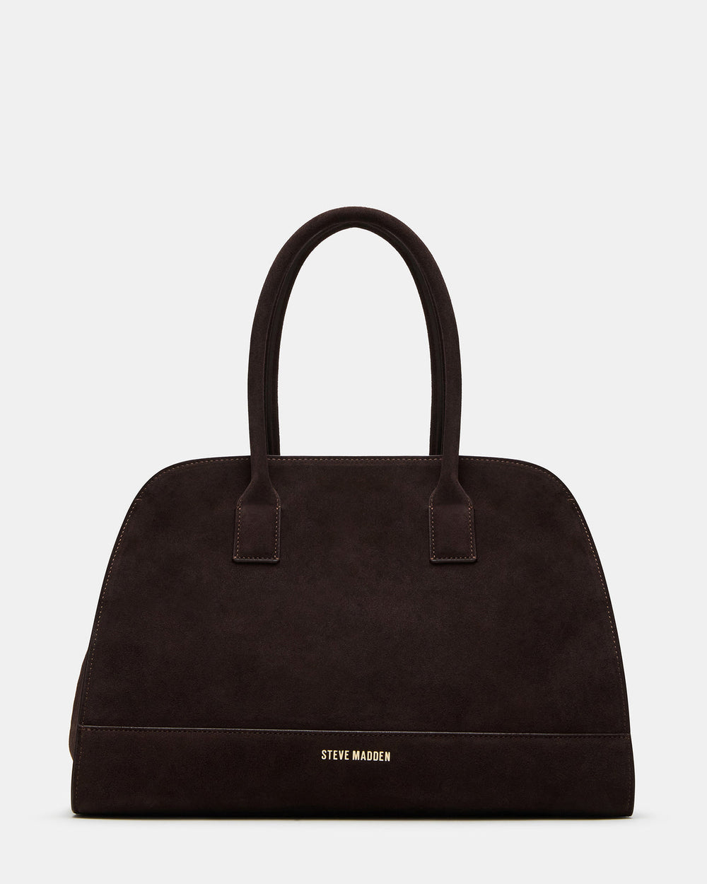 HEIDEE Bag Brown Suede | Women's Shoulder Strap Tote Handbag | Steve Madden online