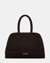 HEIDEE Bag Brown Suede | Women's Shoulder Strap Tote Handbag | Steve Madden online