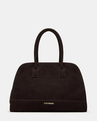 HEIDEE Bag Brown Suede | Women's Shoulder Strap Tote Handbag | Steve Madden online