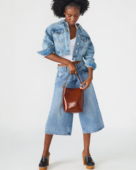SOFIEE Bag Rust Leather Shoulder Strap Bucket Tote Handbag | Steve Madden outlet