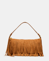 BOHEME Bag Tobacco Shoulder Strap Studded Fringe Handbag | Steve Madden Sale