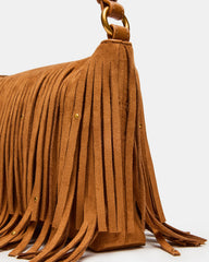 BOHEME Bag Tobacco Shoulder Strap Studded Fringe Handbag | Steve Madden Sale
