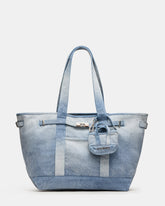 BOAT Bag Denim Shoulder Strap Denim Tote Handbag | Steve Madden Sale