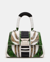DIEGO Bag Green Metallic Crossbody Strap Women's Handbag | Steve Madden discount