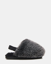 Kids' POOF Grey Slip-On Faux Fur Girls' Flat | Steve Madden near me