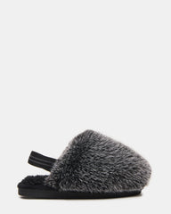 Kids' POOF Grey Slip-On Faux Fur Girls' Flat | Steve Madden near me
