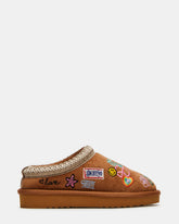 Kids' SELENA Cognac Multi Girls' Slip-On Mule Flat | Steve Madden US
