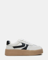 Kids' JERSEY White Girls' Low-Top Platform Sneaker | Steve Madden on Sale