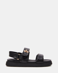 Kids' MONA Black Girls' Flatform Sandal | Steve Madden outlet