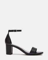 Kids' CARRSON Black Smooth Girls' Dress Heel | Steve Madden on Sale
