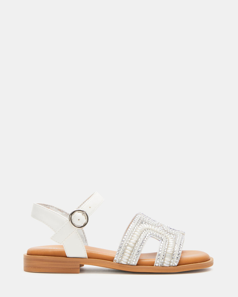 Kids' HAYDLYN Ivory Girls' Sandals | Steve Madden US