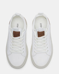 Kids' OASYS White Boys' Low-Top Lace-Up Sneakers | Steve Madden discount