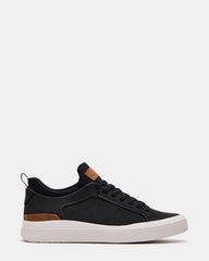 DACK Black Men's Lace-Up Sneakers | Steve Madden online