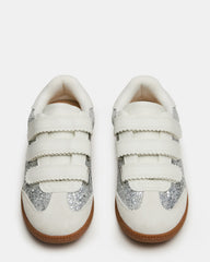 MOMENTUM Multi Glitter Velcro Low-Top Women's Sneakers | Steve Madden US