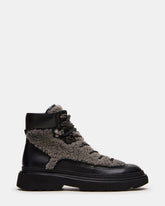 YOSEMITE Grey Multi Lace-Up Lug Men's Ankle Boot | Steve Madden discount