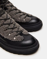 YOSEMITE Grey Multi Lace-Up Lug Men's Ankle Boot | Steve Madden discount