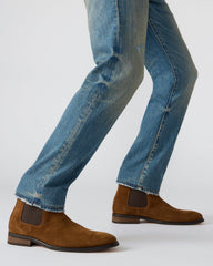 ALDAIR Chestnut Suede Chelsea Men's Ankle Boot | Steve Madden for Sale