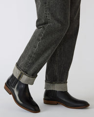 RYKER Black Chelsea Men's Ankle Boot | Steve Madden US