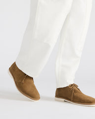 HERO Cognac Suede Lace-Up Ankle Men's Boots | Steve Madden Sale