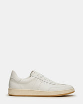 DYLAN White Low-Top Lace-Up Platform Men's Sneaker | Steve Madden on Sale