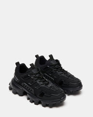 PONCE Black Men's Chunky Sole Lace Up Sneaker | Steve Madden online