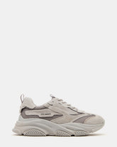 POSSESS Grey Suede Low-Top Lace-Up Men's Sneaker | Steve Madden outlet