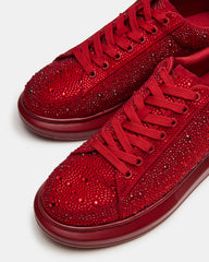 ICEBOX Red Multi Men's Low-Top Lace-Up Sneaker | Steve Madden Sale