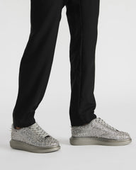 ICEBOX Pewter Metallic Men's Low-Top Lace-Up Sneaker | Steve Madden for Sale