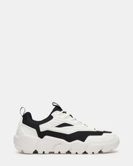PACE Black/White Low-Top Lace-Up Men's Sneaker | Steve Madden US