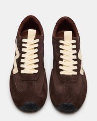 CYRUS Brown Multi Low-Top Lace-Up Men's Sneaker | Steve Madden for Sale