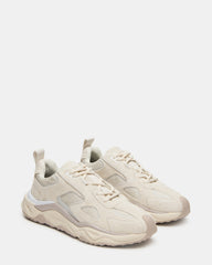 SALVADOR Off-White Low-Top Lace-Up Men's Sneaker | Steve Madden Sale