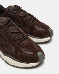 SALVADOR Brown Low-Top Lace-Up Men's Sneaker | Steve Madden discount
