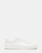 BONDD White Leather Low-Top Men's Sneaker | Steve Madden US