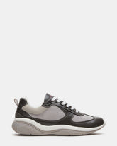 PICOLO Grey Low-Top Lace-Up Men's Sneaker | Steve Madden Sale