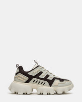 PONCE Cream Multi Chunky Sole Lace Up Men's Sneaker | Steve Madden for Sale
