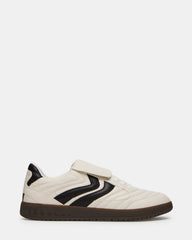 JANOS White Leather Low-Top Lace-Up Men's Sneaker | Steve Madden for Sale