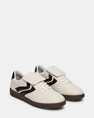 JANOS White Leather Low-Top Lace-Up Men's Sneaker | Steve Madden for Sale