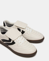 JANOS White Leather Low-Top Lace-Up Men's Sneaker | Steve Madden for Sale