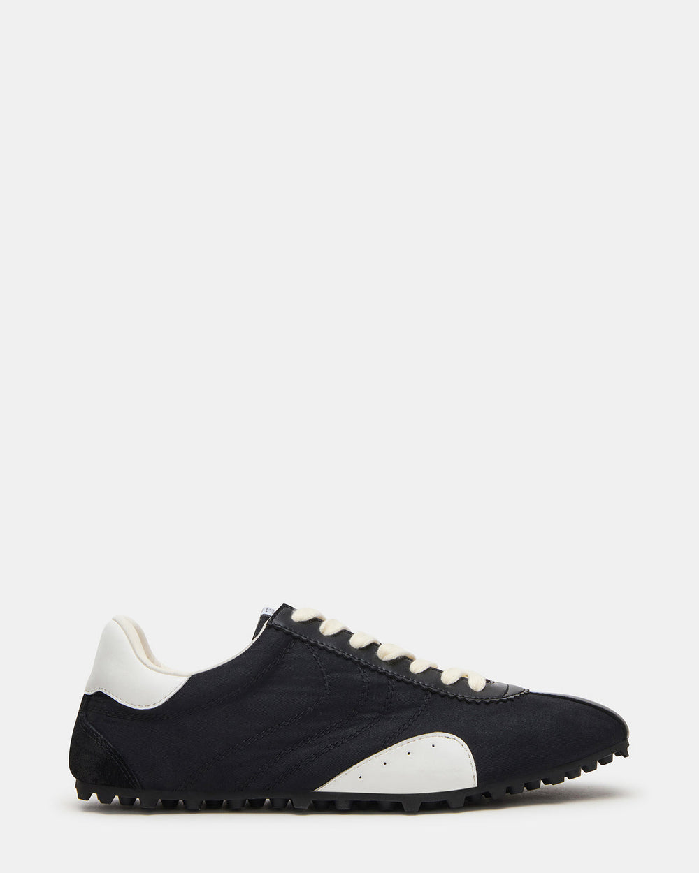 PUZZLE Black Low-Top Lace-Up Men's Sneaker | Steve Madden on Sale