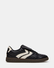 JANOS Black Leather Low-Top Lace-Up Men's Sneaker | Steve Madden near me