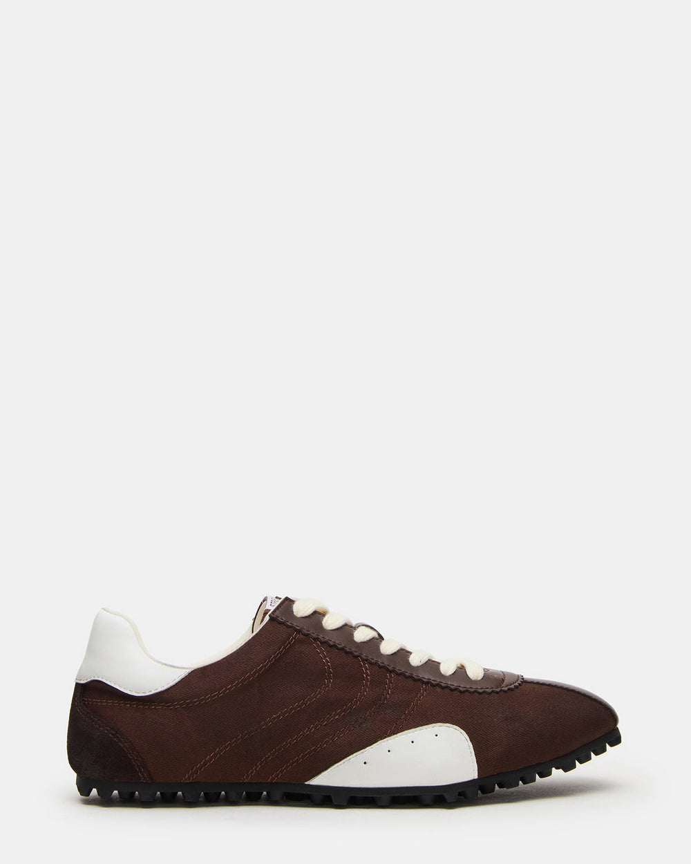 PUZZLE Brown Low-Top Lace-Up Men's Sneaker | Steve Madden discount