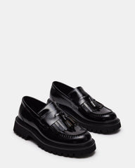 ZEV Black Box Lug Sole Dress Men's Loafer | Steve Madden Sale